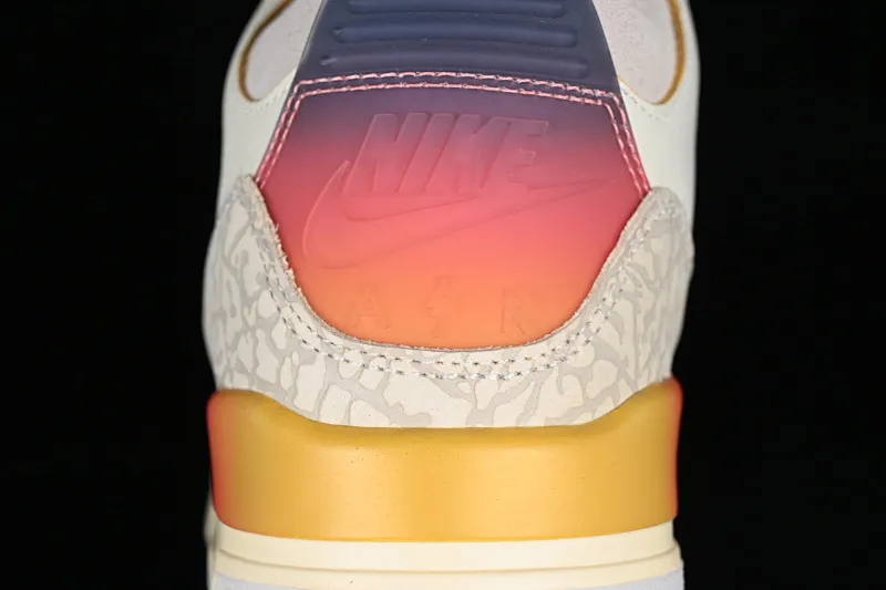 All categories Air Jordan Jordan series basketball shoes Air Jordan 3 OG version J.Balvin x Air Jordan 3 Retro AJ3 Joe 3 rainbow gradient FN0344-901